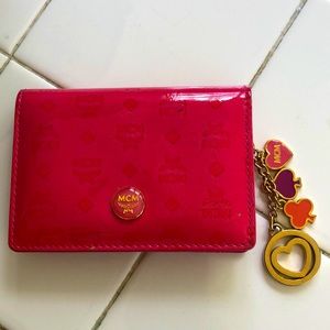 MCM card holder - well used and CUTE!